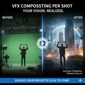 VFX Compositing (Por toma hasta 30s)