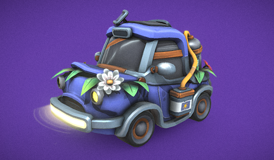 Auto cartoon 3D