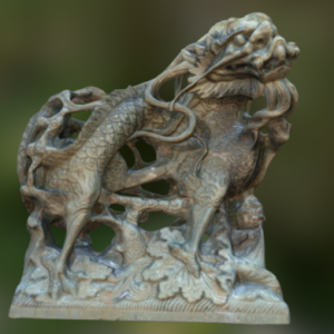 Dragon Estatua 3D