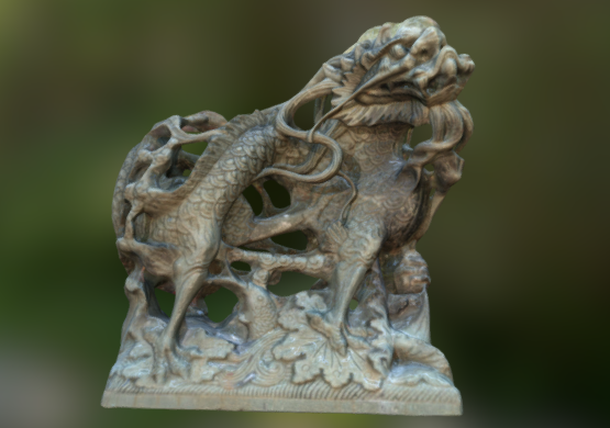 Dragon Estatua 3D